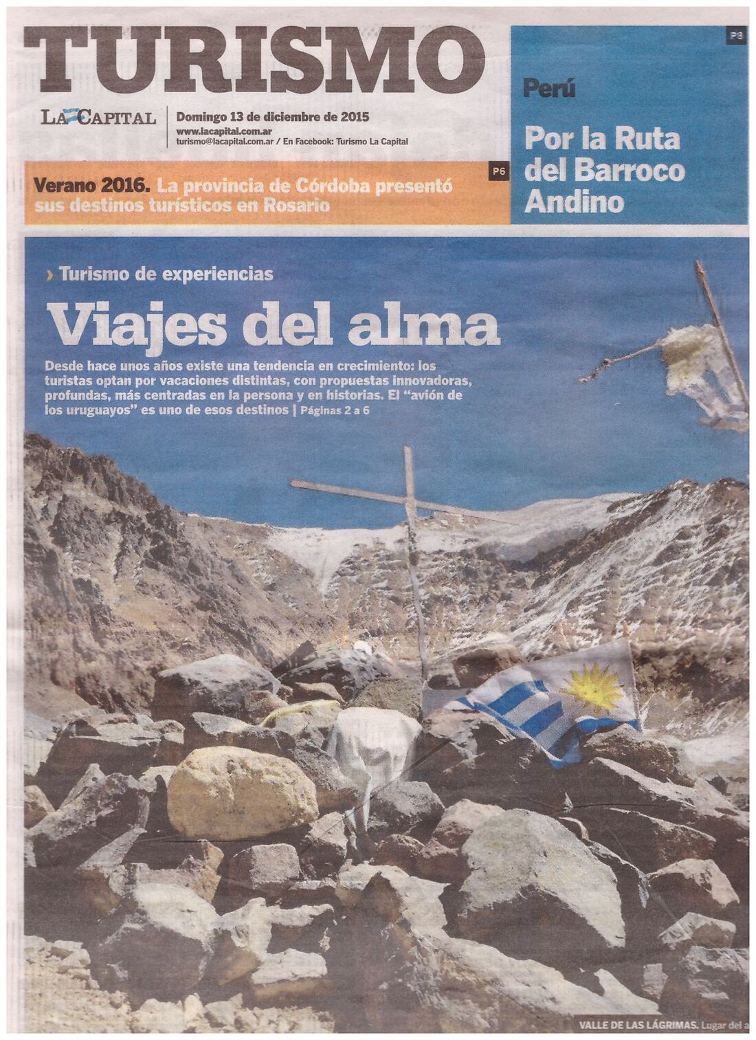 Suplemento Turismo de La Capital de Rosario